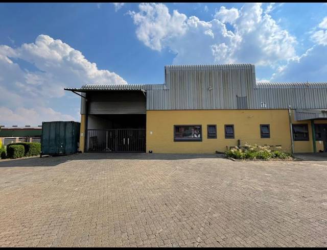 INDUSTRIAL PROPERTY TO RENT IN HENNOPSPARK